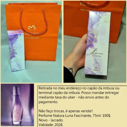 Perfume Natura Luna Fascinante 75ml