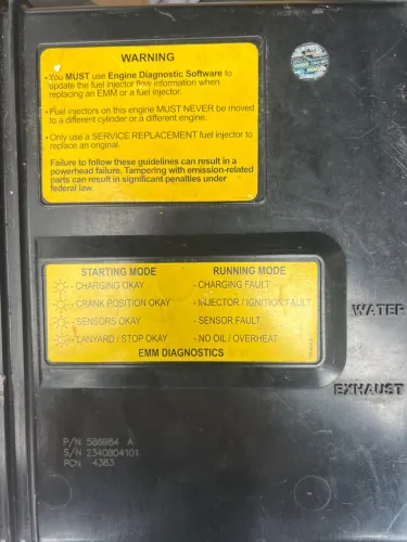 Modulo EMM evinrude etec