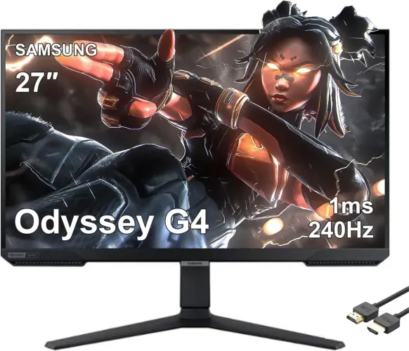 Monitor Gamer Samsung Odyssey G4 27? 240Hz IPS 1ms Novo Lacrado