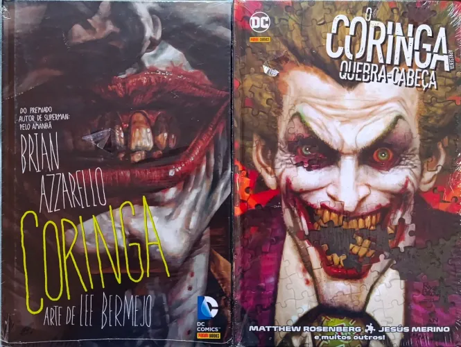 Coringa 2 HQs Brian Azzarello e Quebra Cabeça