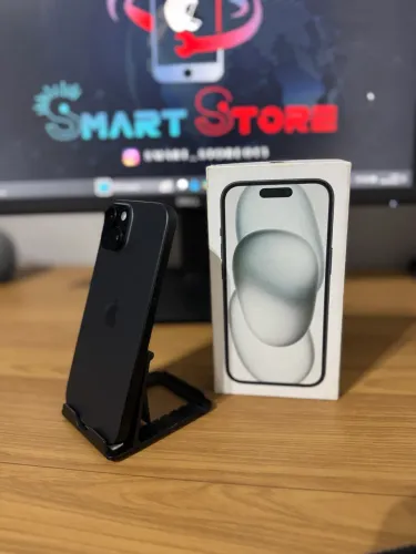 iPhone 15 black 128gb seminovo