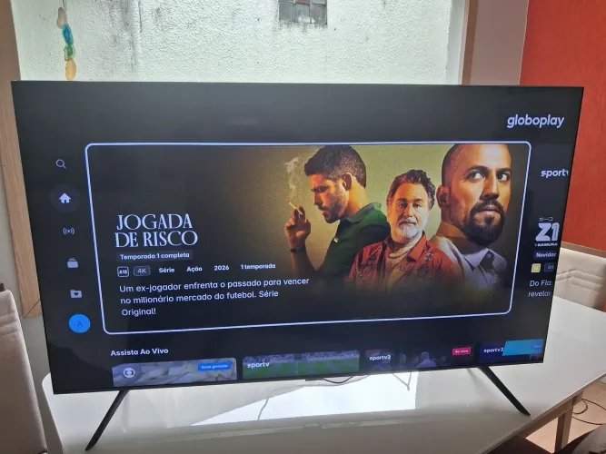 Smart tv Samsung 55 polegadas seminova