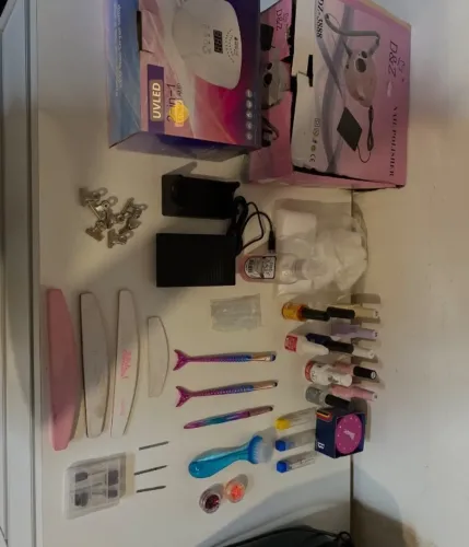 Kit de unha de gel/fibra de vidro