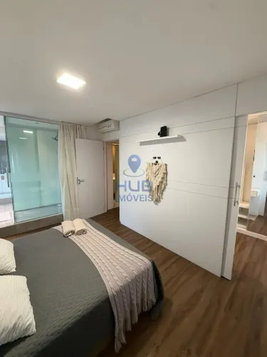 Apartamento com 1 dormitório sendo 1 suíte e 2 vagas de garagem em Itajaí/SC