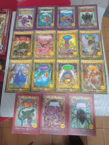Livros Deltora Quest Emily Rodda coleção completa 15 volumes