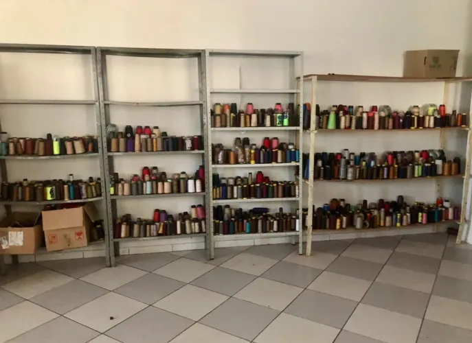 Prateleiras usadas 