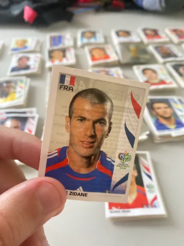 Figurinha Zidane 2006