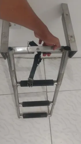 Escada inox original 