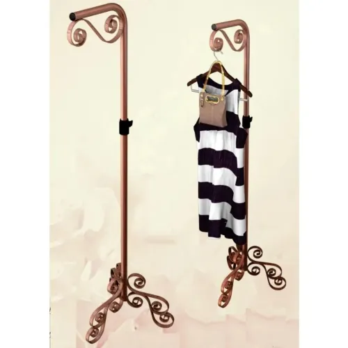 Pedestal de look vintage altura regulável rose gold