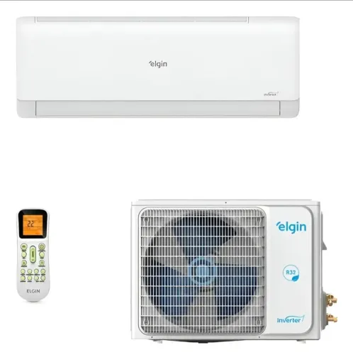 Ar Condicionado Elgin 9000 BTUs inverter II Quente/Frio Wi-Fi + INSTALAÇÃO COM MATERIAL