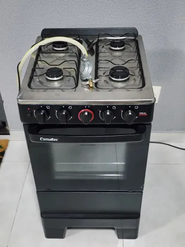 Fogão 4 bocas com acendimento automático