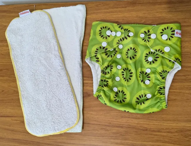 fralda ecológica fraldadinhos kiwi