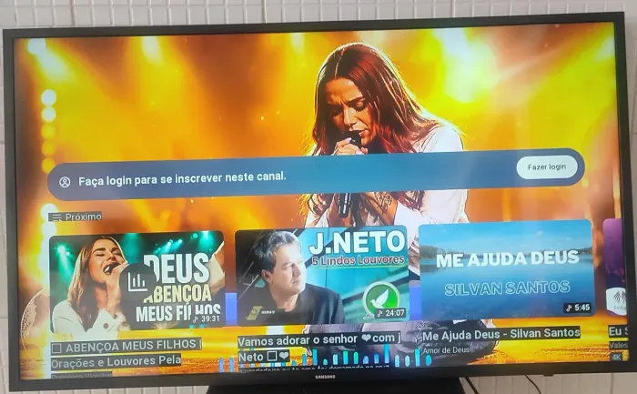 TV Samsung LED 43 polegadas smart 