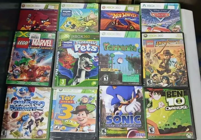 Lote jogos paralelos Xbox