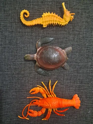 Animais marinhos brinquedo colecionavel 