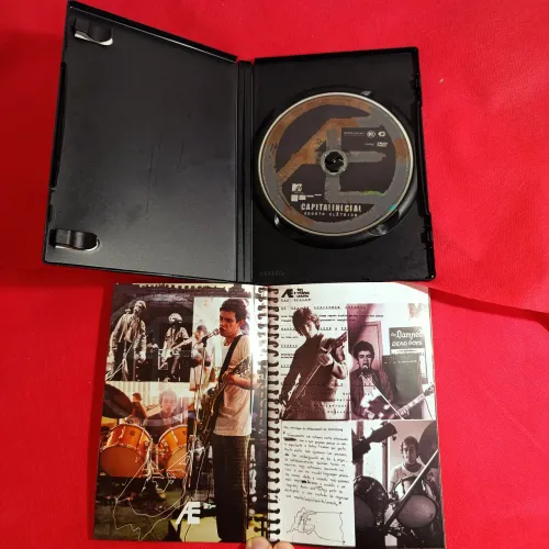 DVD Original Capital Inicial MTV Especial: Aborto Elétrico 2005 Com Flyer