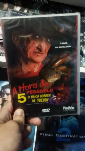 DVD A Hora do Pesadelo 5 O Maior Horror de Freddy Original e Lacrado