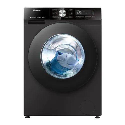 LAVA E SECA HISENSE Serie 3S 12kg lavagem 8kg secagem Inverter Função Steam e Wifi