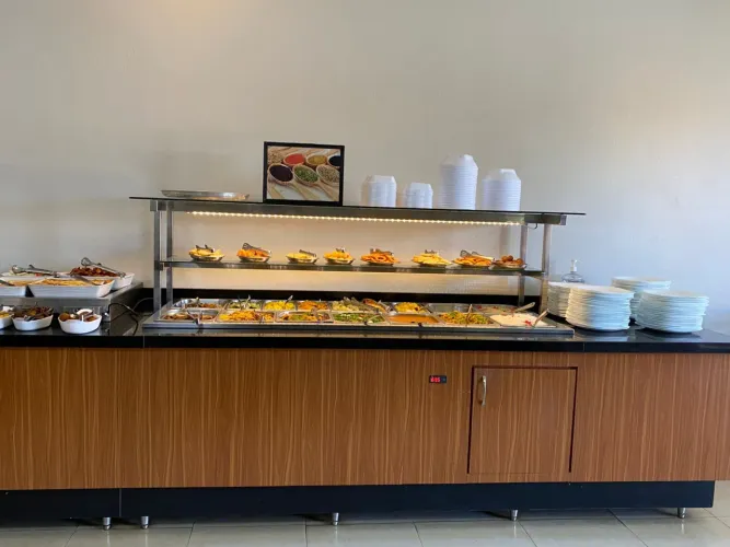 Pista e fogão para restaurante 