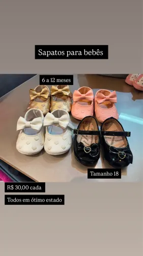 Sapatos de bebê