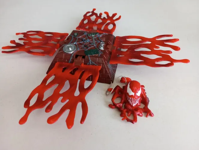 Armadilha /diorama Carnage Toybiz