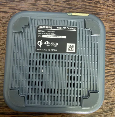 Carregador Sem Fio 15W Samsung