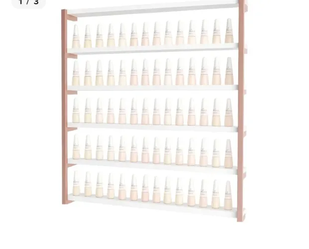 Nicho expositor rosé  gold<br>50,00