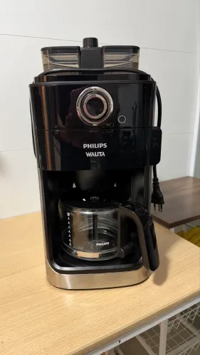 Cafeteira Com Moedor Phillips Walita