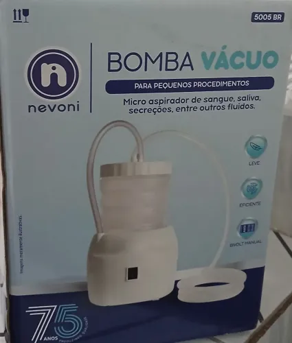 Bomba Vácuo e Colchão Pneumático