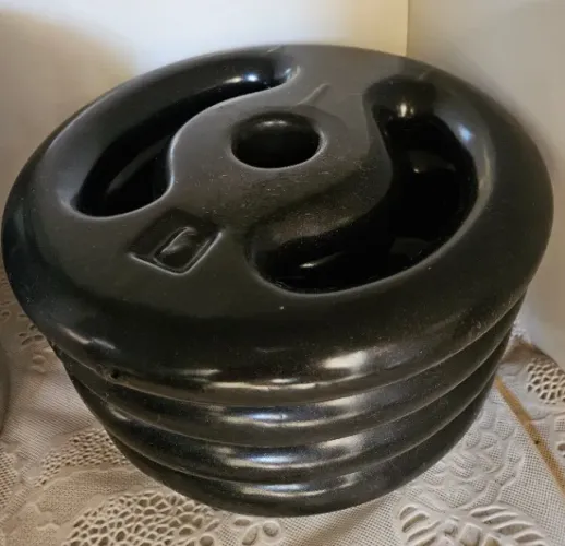 Conjunto 4 anilhas emborrachadas de 5 kg