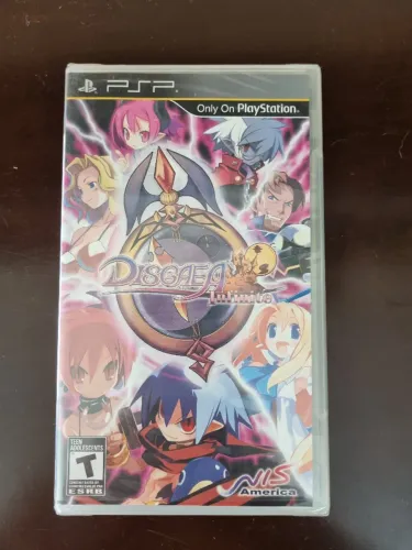 Disgaea Infinite PSP Novo Lacrado