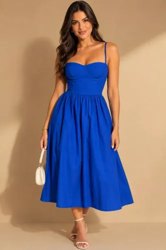 Vestido da shein azul ?