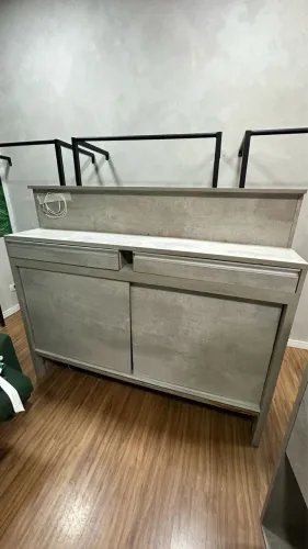 Balcão caixa com Led