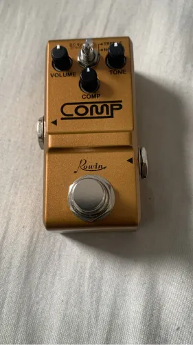 Pedal Compressor Guitarra Rowin