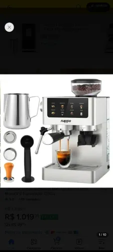 Manutenção técnica em máquinas de café