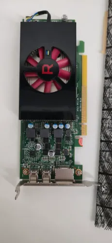 PLACA DE VÍDEO (NOVA) RADEON RX 550 SFF DUAL DISPLAY PORT 4GB