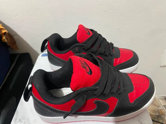 Borough low Vermelho/Preto