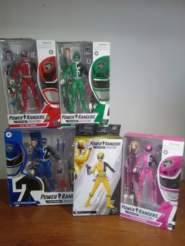 Power Rangers Lightning Collection SPD Hasbro Action Figure Lote