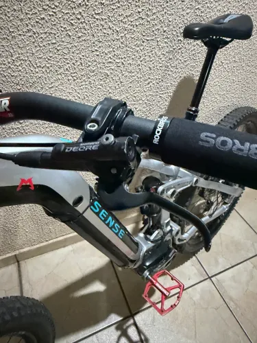 Par de Freio Shimano Disco Hidráulico Deore Bl-m6100 I-spec Ev Par