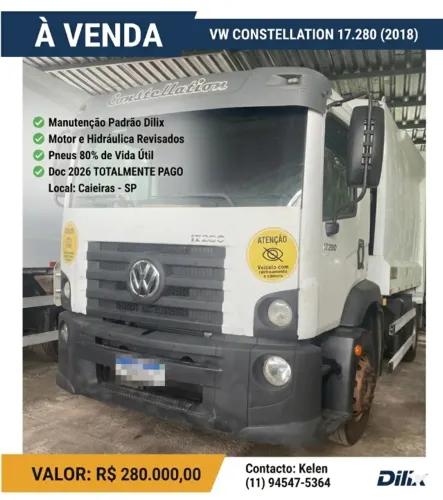 CAMINHÃO CONSTELLATION 17.280