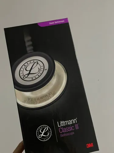 Littmann Classic III Preto Premium Original | NOVO e Nunca Utilizado!