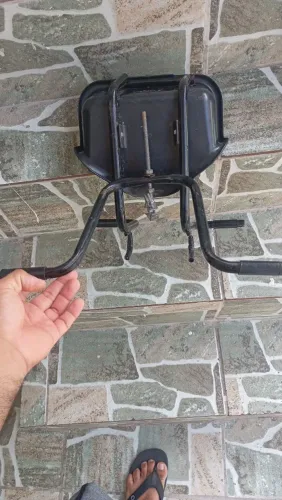 Assento infantil dianteiro para bicicleta aro 26, até 13kg. Usado. 80,00