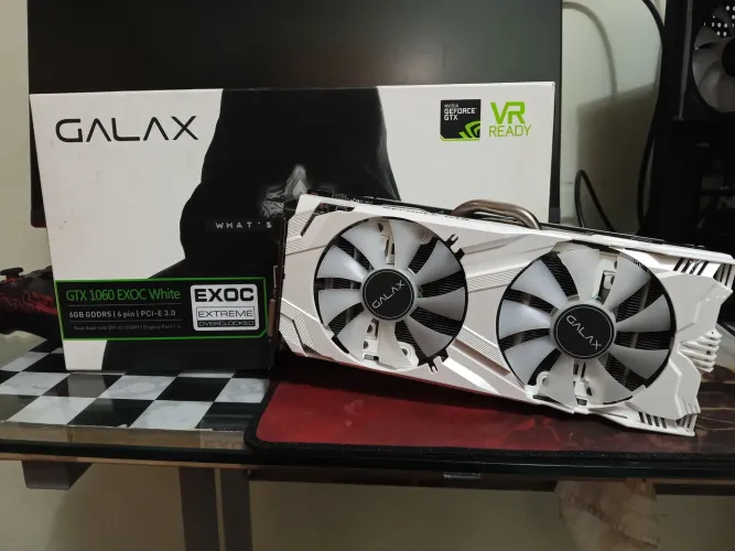 Placa De Vídeo GTX 1060 6GB Galax