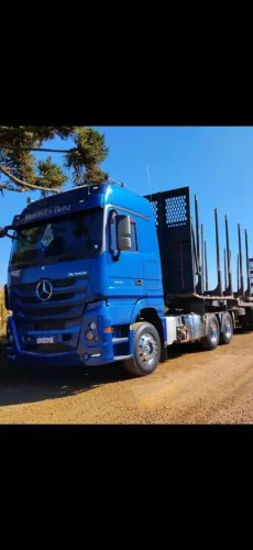 Mercedes 2651 ano 2019 traçado caminhão top trabalhando 