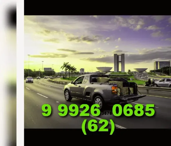 Frete com melhor preço da cidade agora pela tarde em Setor Bueno e Jardim América Rodrigo