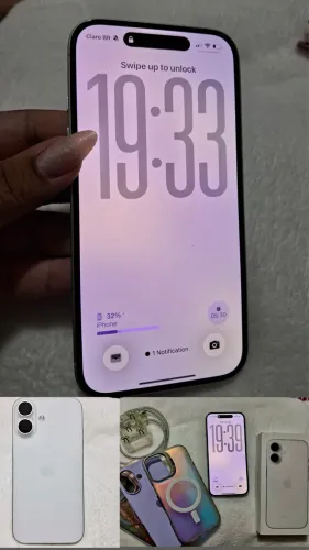 iPhone 16 128gb Branco 100%
