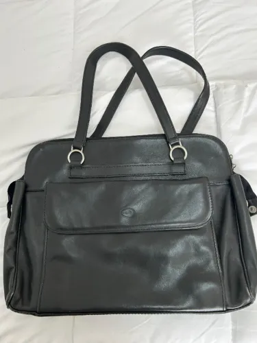 Bolsa Pasta Executiva Benesh em Couro Preto