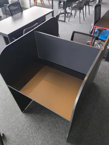 Baias de Escritório CONJUNTO - 1,16x0,83x0,60cm - (PRETO ou CINZA) QUEIMA DE ESTOQUE