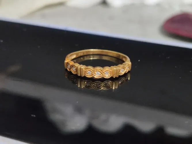 Anel de Ouro 18k Nº19