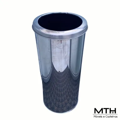 Lixeira inox